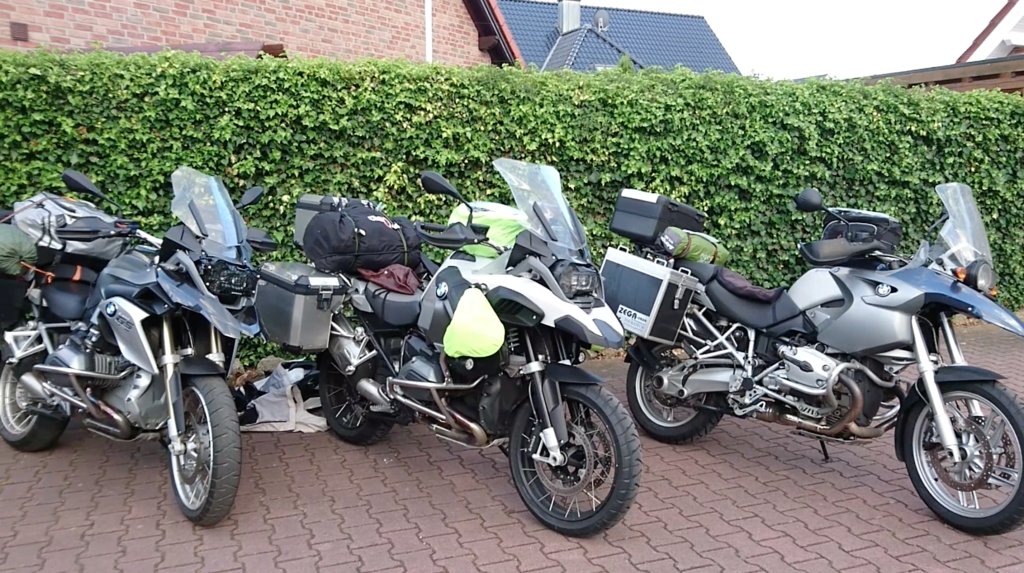 European motorcycle tour Germany - 20 Countries in 20 Days (Day 1