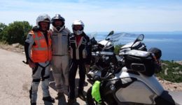 European motorcycle tour Slovenia & Croatia Dalmatian coast