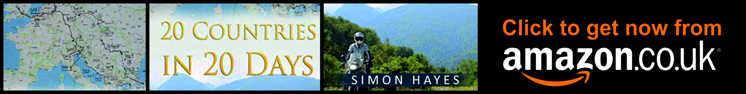 Simon Hayes - 20 Countries in 20 days riding to Istanbul & Asia from England