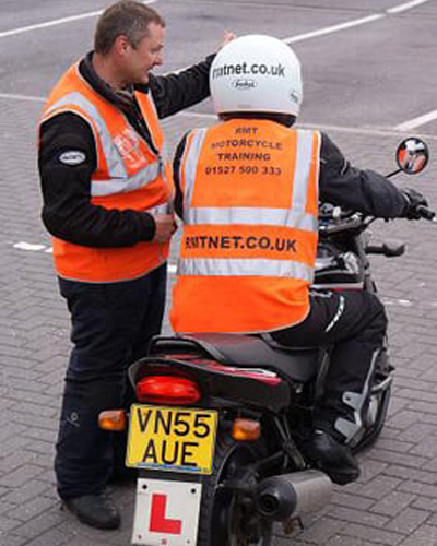Is motorcycle insurance required if I use a training school motorcycle? 